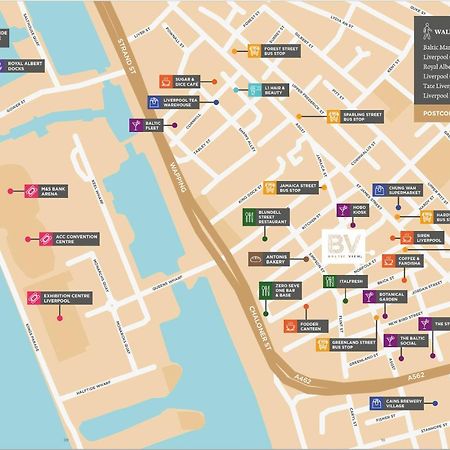 Central Liverpool Apartment 外观 照片